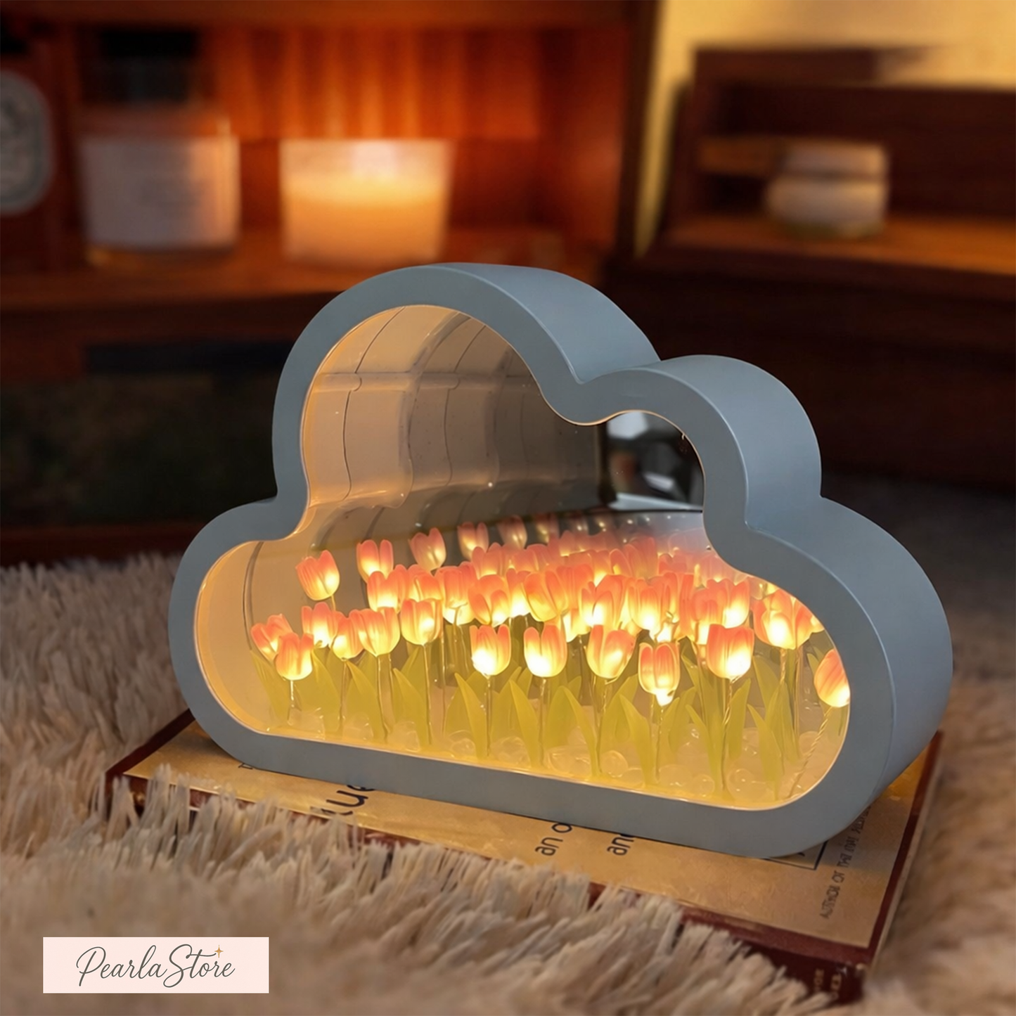 Lale Denizi Bulut Gece Lambası