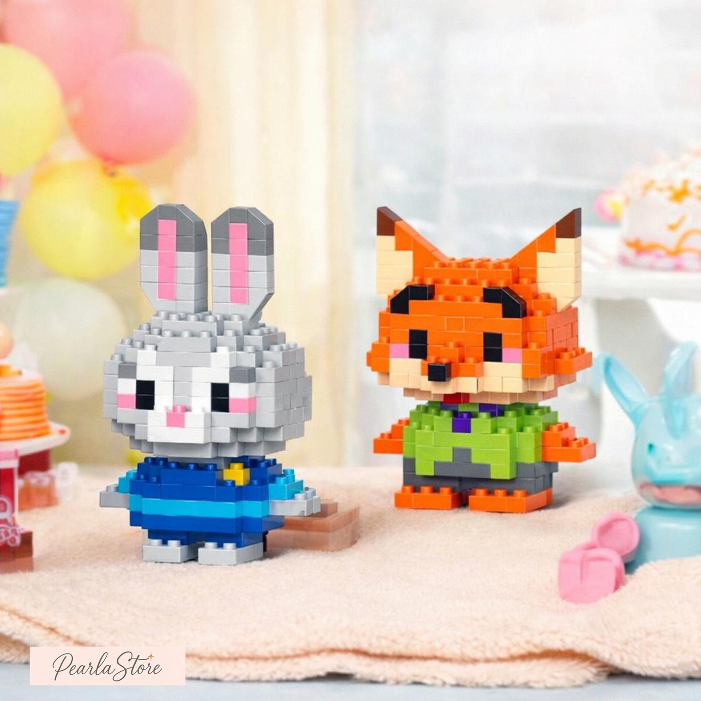 Sevgililer İçin Nick & Judy Zootopia 3D Yapboz Seti