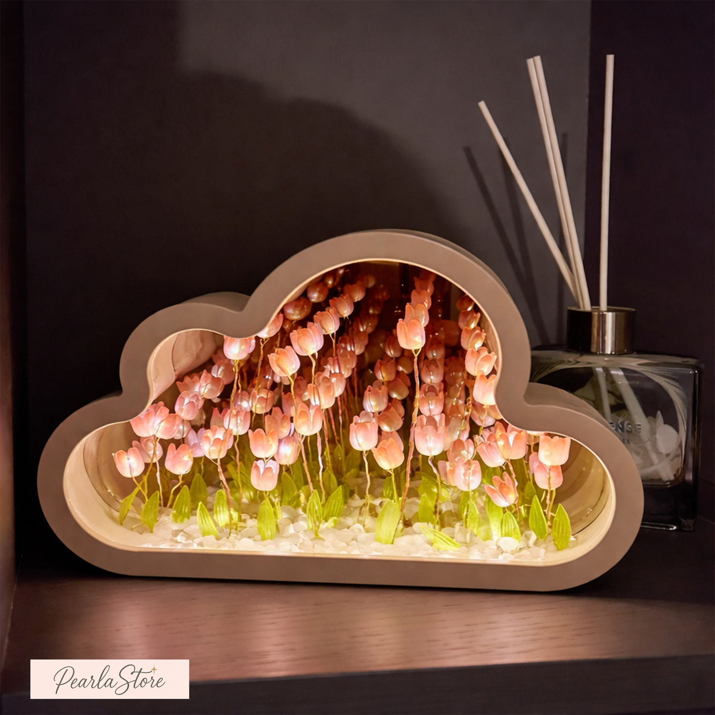 Lale Denizi Bulut Gece Lambası